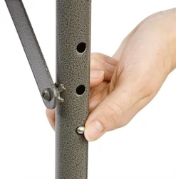 8.5' Folding Table, Height Adjustable - White -UZI Business Furniture Shop foldt104.ra4 preview