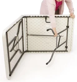 8' Folding Table - White -UZI Business Furniture Shop foldt963gr.ra3 preview
