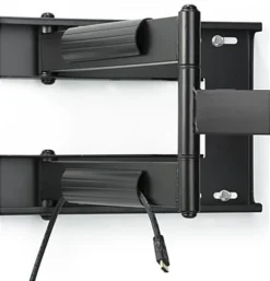 TV Wall Mount W/ Articulating Arm, Fits Monitors 32”-60”, Tilting & Rotating - Black -UZI Business Furniture Shop hvawm3260s.ra5 preview