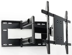 TV Wall Mount W/ Articulating Arm, Fits Monitors 32”-60”, Tilting & Rotating - Black