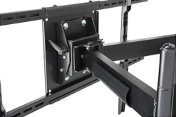 TV Wall Mount W/ Articulating Arm, Fits Monitors 42”-90”, Tilting & Rotating - Black -UZI Business Furniture Shop hvawm4290l.ra4 preview