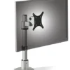 Desktop Monitor Stand, Height Adjustable, Fits 10 - 30-Inch Screen - Silver