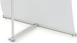 L-Shaped Banner Stand W/ 35.5”w Custom Printed Graphics, Portable - Silver -UZI Business Furniture Shop jblbop90.ra5 preview