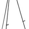 Display Easel For Floor, Standard Tripod Design, Collapsible - Black