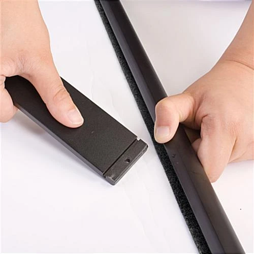 31 X 86-Inch Portable Hook-and-Loop Banner Stand - Black 6 31 X 86-Inch Portable Hook-and-Loop Banner Stand - Black - Image 6