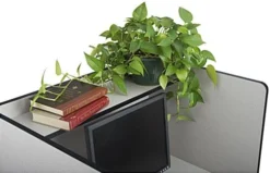 Study Carrel, Adjustable Height 47”-53”, Starter Unit, Steel Legs – Gray -UZI Business Furniture Shop lckscsugy.ra3 preview