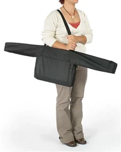 42" Tall Portable Truss Counter - Black & Wood Grain -UZI Business Furniture Shop lctfldnote.ra4 preview