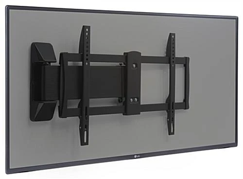 Curved TV Wall Mount With Articulating Arm, Fits Monitors 37 - 70", Tilting - Black 2 Curved TV Wall Mount With Articulating Arm, Fits Monitors 37 - 70", Tilting - Black - Image 2