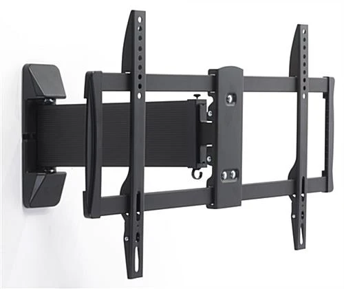 Curved TV Wall Mount With Articulating Arm, Fits Monitors 37 - 70", Tilting - Black 3 Curved TV Wall Mount With Articulating Arm, Fits Monitors 37 - 70", Tilting - Black - Image 3