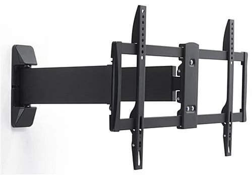 Curved TV Wall Mount With Articulating Arm, Fits Monitors 37 - 70", Tilting - Black 4 Curved TV Wall Mount With Articulating Arm, Fits Monitors 37 - 70", Tilting - Black - Image 4