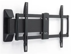 Curved TV Wall Mount With Articulating Arm, Fits Monitors 37 - 70", Tilting - Black
