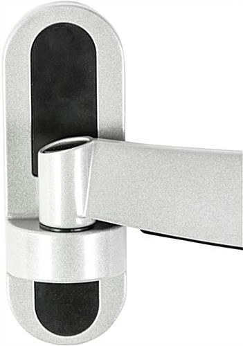 TV Wall Mount For Monitors 13 To 27", Full Motion Articulating Bracket - Silver 7 TV Wall Mount For Monitors 13 To 27", Full Motion Articulating Bracket - Silver - Image 7