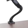 Desktop Monitor Stand W/ Articulating Arm, Fits 13-27" Screen - Black