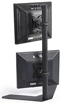 Vertical Monitor Stand Can Mount Two 13"-27" Flat Screen Displays -UZI Business Furniture Shop lmmlt2v2.ra4 preview