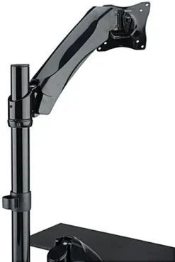 Monitor Mount W/ 2 Adjustable Arms, Tilting Bracket, Desk Or Grommet Clamp - Black -UZI Business Furniture Shop lmsswdm2a.ra3 preview
