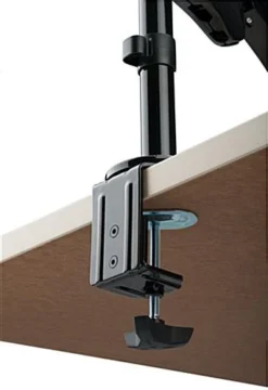Monitor Mount W/ 2 Adjustable Arms, Tilting Bracket, Desk Or Grommet Clamp - Black -UZI Business Furniture Shop lmsswdm2a.ra5 preview