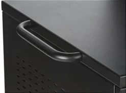 TV Stand W/ Locking Storage, Monitors 30-84", Power Outlets, Camera Mount – Black -UZI Business Furniture Shop lpgp36av7.ra9 preview