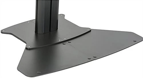 TV Stand W/ Locking Storage, Monitors 30 - 84", Power Outlets, Camera Mount – Black 9 TV Stand W/ Locking Storage, Monitors 30 - 84", Power Outlets, Camera Mount – Black - Image 9