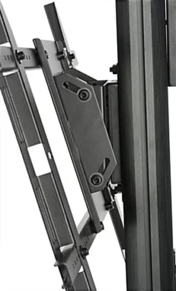 TV Stand With Power Outlets, Monitors 30" - 84”, Camera & Accessory Shelf – Black -UZI Business Furniture Shop lpgp36fbs.ra4 preview