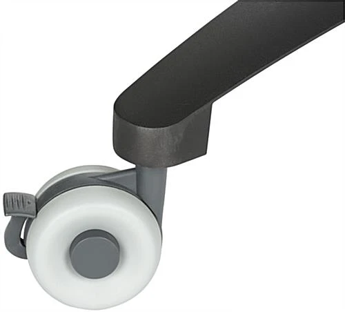 Dual TV Stand W/ Power Outlets, (2) 30 - 60" Screens, Wheels & Camera Mount – Black 9 Dual TV Stand W/ Power Outlets, (2) 30 - 60" Screens, Wheels & Camera Mount – Black - Image 9