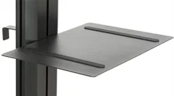 Mobile TV Stand W/ Power Outlets, Monitors 30"- 84”, Camera & Accessory Shelf – Black -UZI Business Furniture Shop lpgp36wbs.ra8 preview