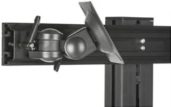 Rolling TV Stand, (2) 10 - 24" Screens, Power Outlets, Keyboard & CPU Holder – Black 16 Rolling TV Stand, (2) 10 - 24" Screens, Power Outlets, Keyboard & CPU Holder – Black -UZI Business Furniture Shop lpgpcrtb2h.ra3 preview