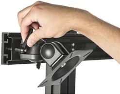 Rolling TV Stand, (2) 10 - 24" Screens, Power Outlets, Keyboard & CPU Holder – Black 17 Rolling TV Stand, (2) 10 - 24" Screens, Power Outlets, Keyboard & CPU Holder – Black -UZI Business Furniture Shop lpgpcrtb2h.ra4 preview