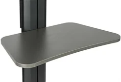 Rolling TV Stand, (2) 10-24" Screens, Power Outlets, CPU Holder & Shelf – Black 21 Rolling TV Stand, (2) 10-24" Screens, Power Outlets, CPU Holder & Shelf – Black -UZI Business Furniture Shop lpgpcrtb2s.ra7 preview