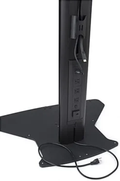 TV Stand For Floor With Flat Base, Fits 32”-55” Monitors, Tilting Bracket- Black -UZI Business Furniture Shop lpgplobb.ra3 preview