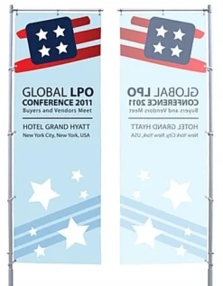 31 X 94-Inch Flag With Custom Full Color Printing, Single-sided