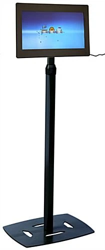 Tablet Stand With Adjustable Height, 75x75 & 100x100 VESA Pattern - Black 4 Tablet Stand With Adjustable Height, 75x75 & 100x100 VESA Pattern - Black - Image 4