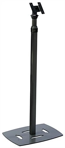 Tablet Stand With Adjustable Height, 75x75 & 100x100 VESA Pattern - Black