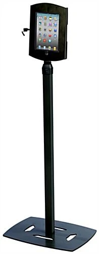 Tablet Stand With Adjustable Height, 75x75 & 100x100 VESA Pattern - Black 3 Tablet Stand With Adjustable Height, 75x75 & 100x100 VESA Pattern - Black - Image 3