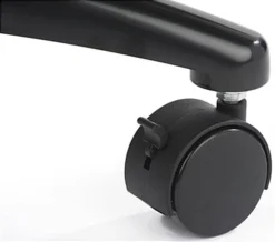 TV Stand With Shelf, Fits Monitors 32”-42”, Locking Wheels, Height Adjustable - Black 10 TV Stand With Shelf, Fits Monitors 32”-42”, Locking Wheels, Height Adjustable - Black -UZI Business Furniture Shop mbs3242blk.ra4 preview