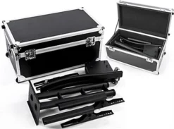 TV Stand W/ 28” Shelf Fits Monitors 32”-65”, Knock Down W/ Travel Case – Black -UZI Business Furniture Shop mbtvkdbkbbk.ra4 preview