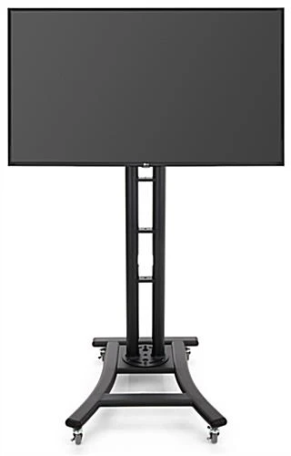 Black LED TV Stand Features 8 Height Adjustments And A Tilting Bracket 5 Black LED TV Stand Features 8 Height Adjustments And A Tilting Bracket - Image 5