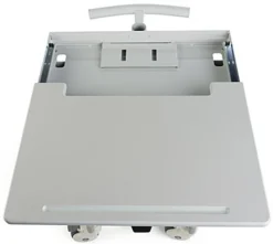 Computer Cart W/ Height Adjustable Pedal, 3 Drawers & CPU Holder - Gray -UZI Business Furniture Shop medcwst0m.ra5 preview