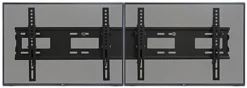 Video Wall Mount For (2) 26" - 32" TV Screens, Tilting Bracket - Black