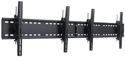 Video Wall Mount For (2) 30" - 60" TV Screens, Tilting Bracket - Black -UZI Business Furniture Shop mnbd3060s2.ra2 preview