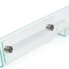 Workshop Series 8 X 2 Acrylic Sign Holder W/ Business Card Pocket, Slant Back - Clear