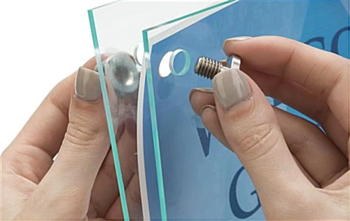 Workshop Series 8.5 X 11 Acrylic Sign Holder W/ Business Card Pocket, Slanted - Clear 5 Workshop Series 8.5 X 11 Acrylic Sign Holder W/ Business Card Pocket, Slanted - Clear - Image 5