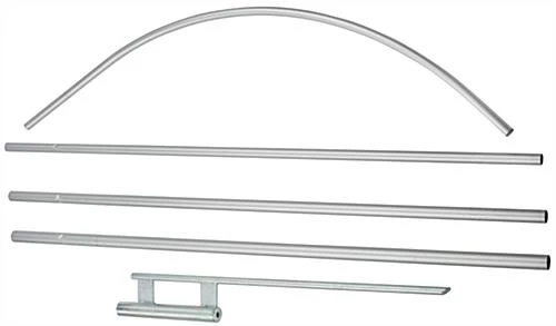 14' Feather Flag & Ground Spike W/ Pre-printed COSTUMES Message - Red & Yellow 3 14' Feather Flag & Ground Spike W/ Pre-printed COSTUMES Message - Red & Yellow - Image 3