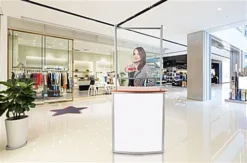 30"w Portable Counter W/ PET Sneeze Guard & Inner Shelf - Brown 15 30"w Portable Counter W/ PET Sneeze Guard & Inner Shelf - Brown -UZI Business Furniture Shop pcsgb.ra7 preview