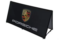 58"w Outdoor Pop Up A-Frame Sideline Banner - Custom Printed Graphics