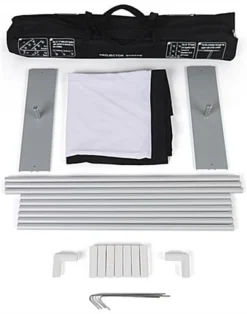 88 X 78 Projector Screen W/ Outdoor Stand & Ground Stakes, 100 In. Diagonal - White 10 88 X 78 Projector Screen W/ Outdoor Stand & Ground Stakes, 100 In. Diagonal - White -UZI Business Furniture Shop pps100in.ra3 preview