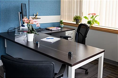 12 X 30 Divider Panel, Acrylic, Dry Erase, Permanent Mounting – Clear 5 12 X 30 Divider Panel, Acrylic, Dry Erase, Permanent Mounting – Clear - Image 5