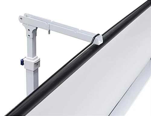 79 X 45 Projector Screen With Tripod Stand, 90-inch Retractable Screen - Black 8 79 X 45 Projector Screen With Tripod Stand, 90-inch Retractable Screen - Black - Image 8