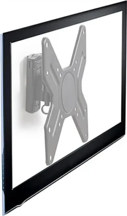 TV Wall Mount For Monitors 14” To 32”, Tilting Bracket - Black -UZI Business Furniture Shop s1mt1432bk.ra2 preview