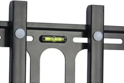 TV Wall Mount With Glass Shelf, Fits Monitors 32 To 55", Tilting Bracket - Black -UZI Business Furniture Shop shfmt3255b.ra7 preview