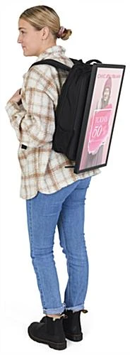 21.5" Digital Backpack With LCD Screen, Android 7.1 OS - Black 12 21.5" Digital Backpack With LCD Screen, Android 7.1 OS - Black - Image 12